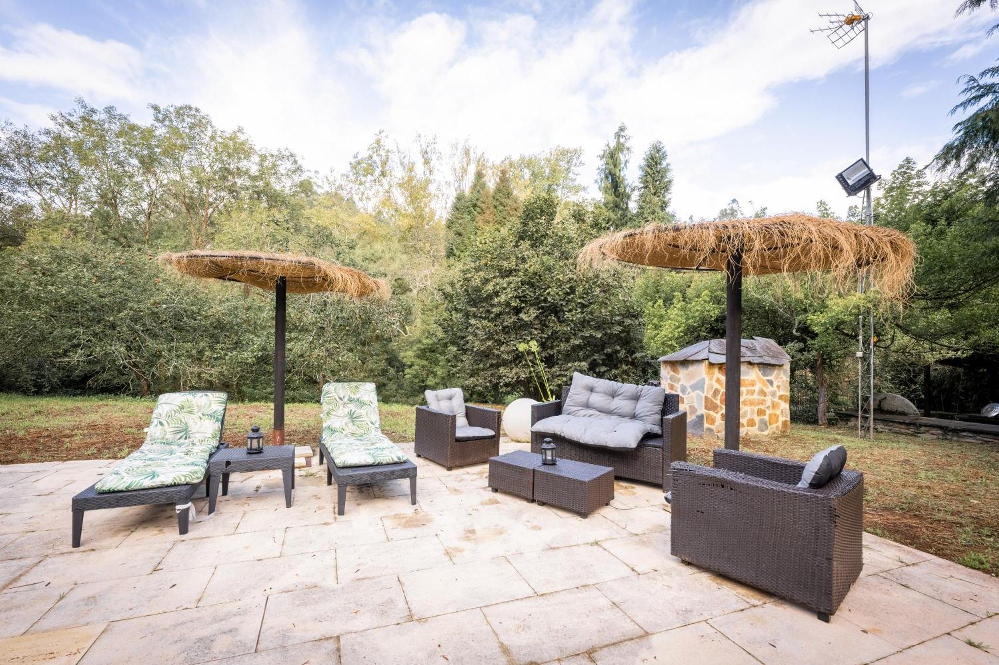 Villa En Asturias Con Cine, Piscina, Bbq, Juegos, 14 Pax Cobre Εξωτερικό φωτογραφία